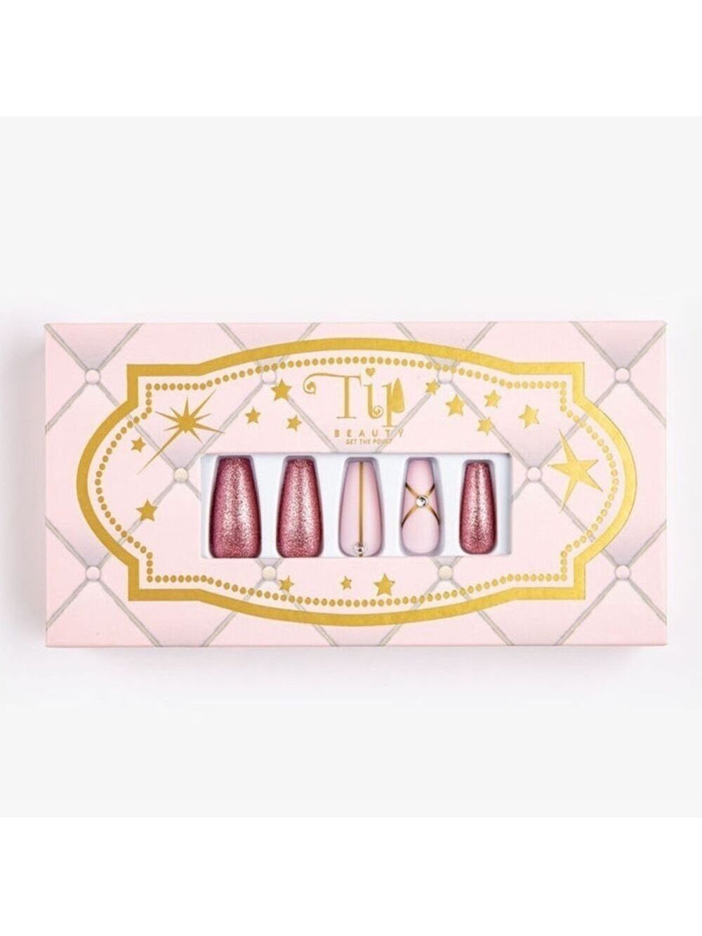 Tip Beauty LEGALLY BLONDE Nails | NEW | Glue Included | 28 Count